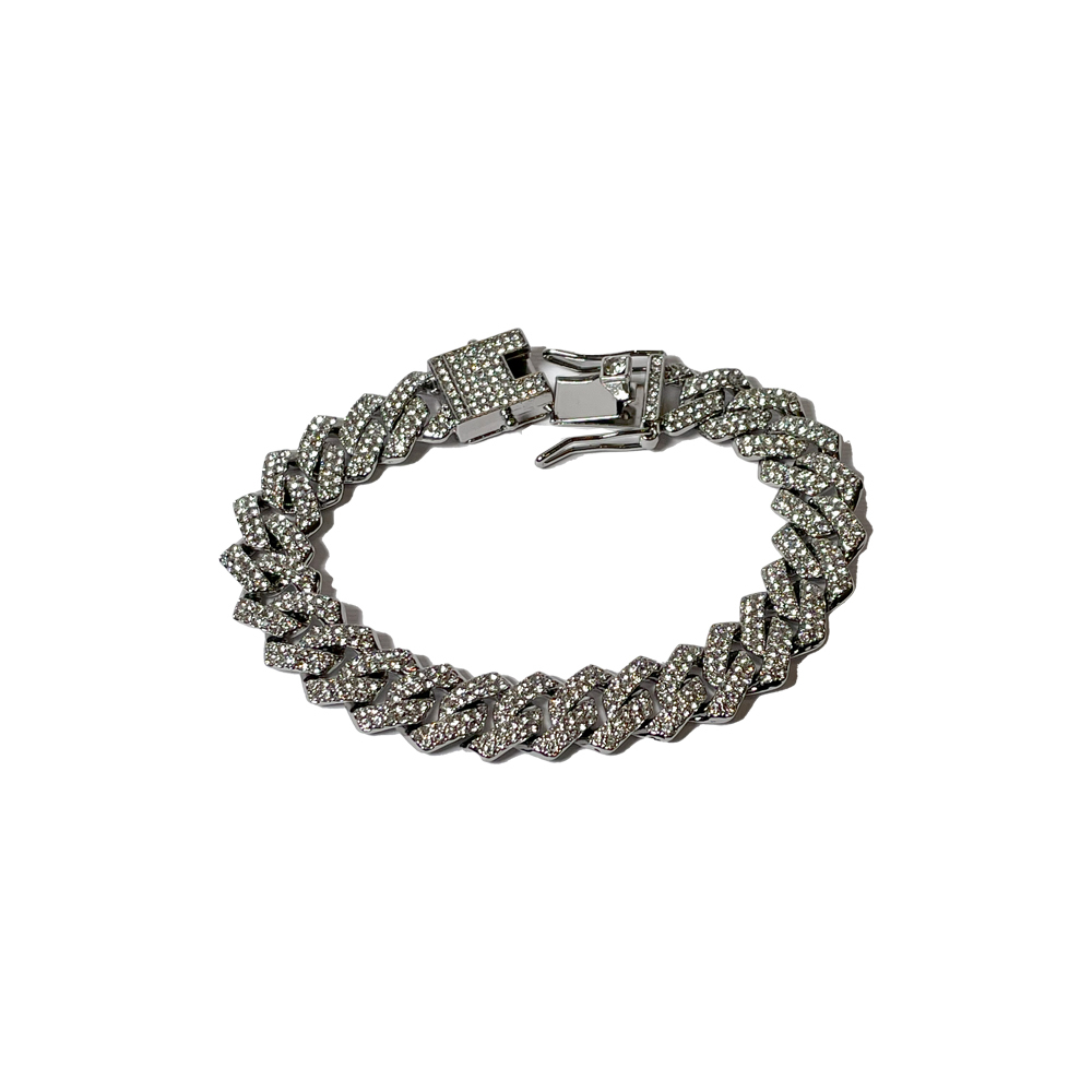 cuban frost bracelet | دستبند فول نگین کوبایی