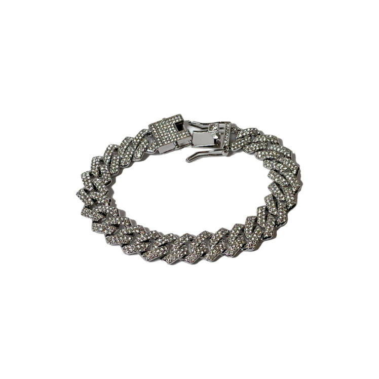 cuban frost bracelet | دستبند فول نگین کوبایی