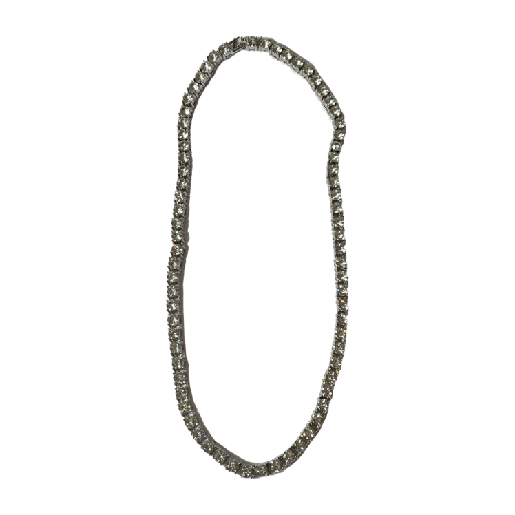 icy tennis full diamond necklace | گردنبند فول نگین تنیسی آیسی