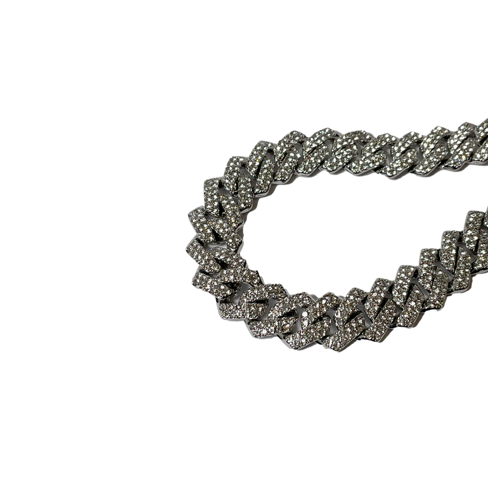 cuban frost bracelet | دستبند فول نگین کوبایی