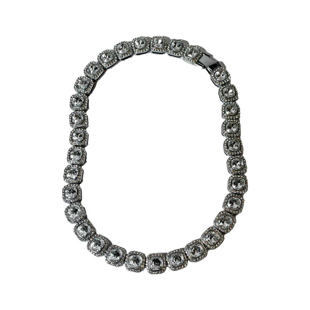  ice king full diamond necklace | گردنبند فول نگین آیس کینگ 