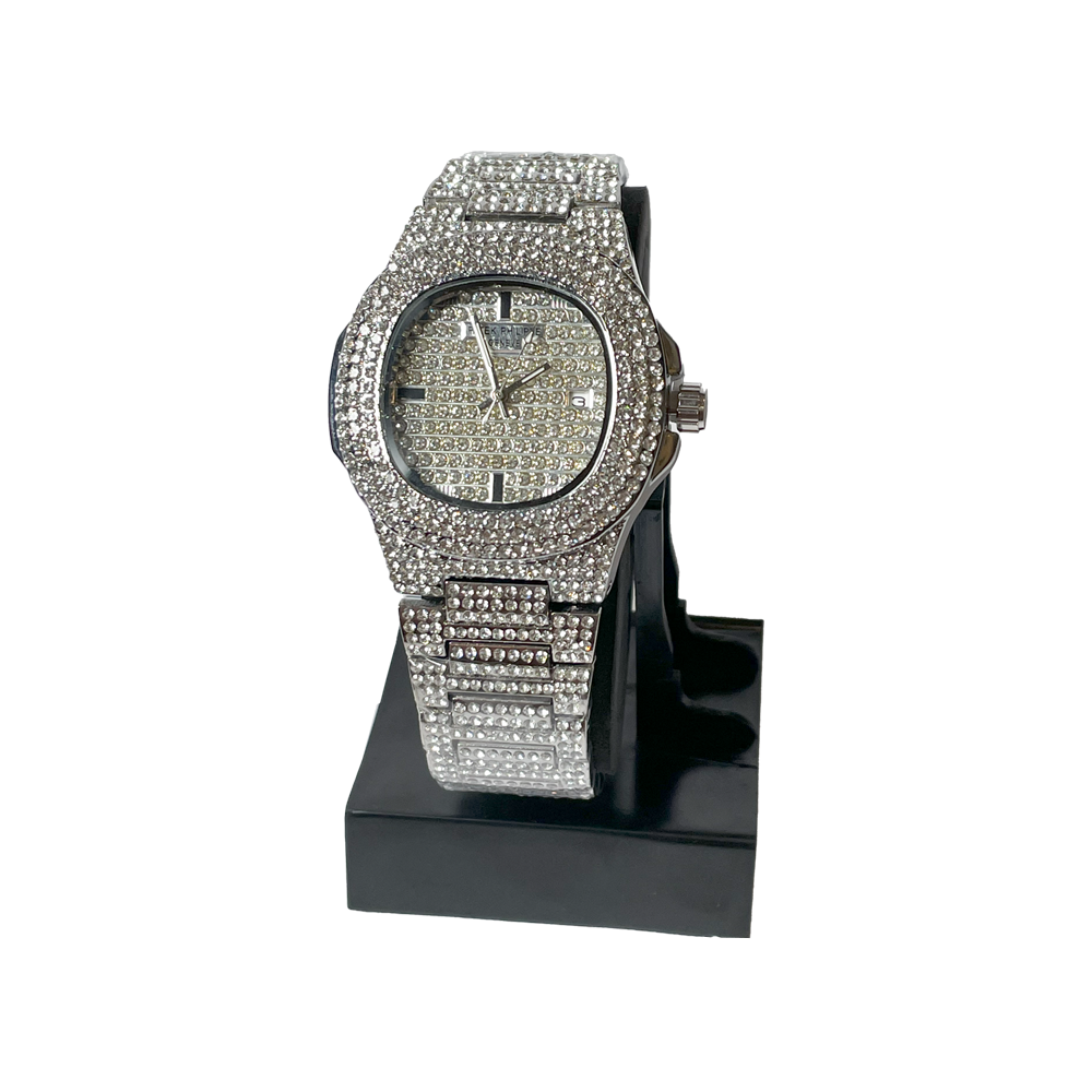 Patek Diamond Dream watch | ساعت فول نگین پتک فلیپ