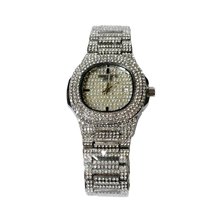  Patek Diamond Dream watch | ساعت فول نگین پتک فلیپ