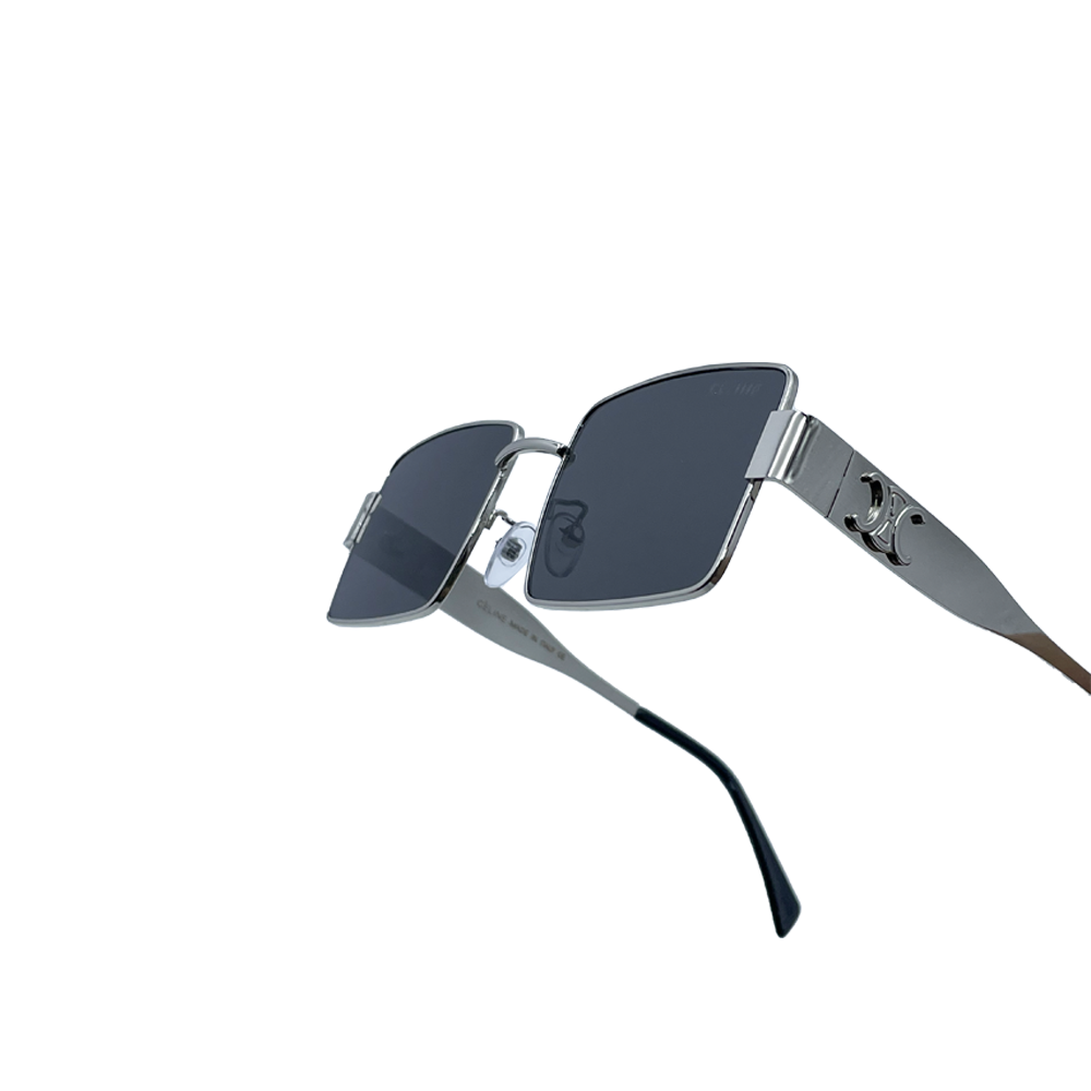 عینک سلین نقره ای